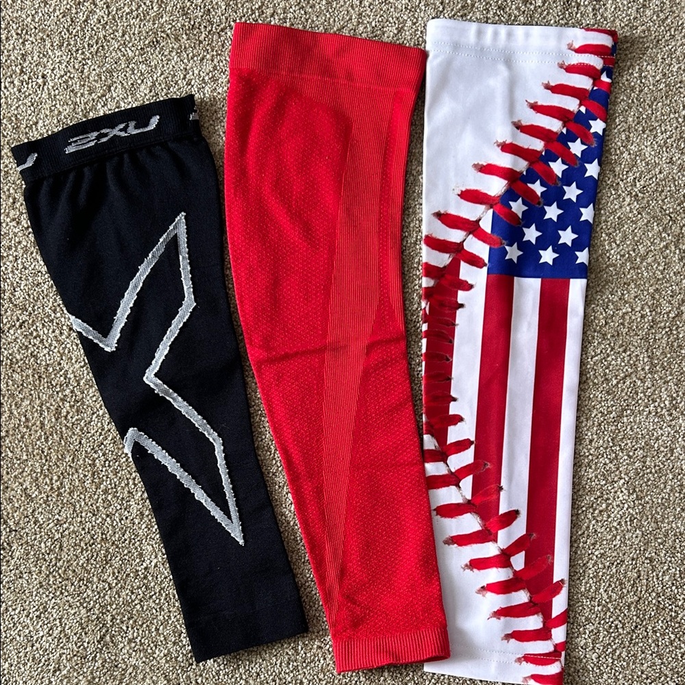 Set of 3 Compression Arm Sleeves